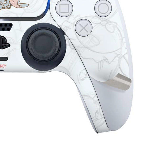 Disney Dumbo Classic sketched portrait PS5 Controller Skin